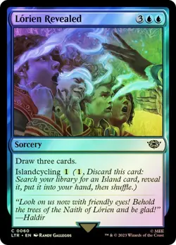 LTR Foil LORIEN REVEALED 1x Rare Magic Lord of the Rings MTG NM - Image 1