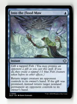 Into the Flood Maw Bloomburrow #52 Magic the Gathering - Image 1