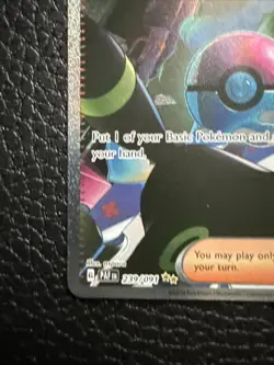 Pokemon TCG Penny Paldean Fates Trainer Holo Card 239/091 - Image 5
