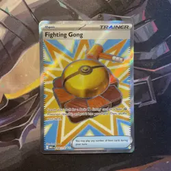 Fighting Gong Full Art Ultra Rare 168/132 Pokemon Mega Evolution English - Image 1
