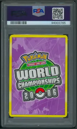 Pokemon EX Emerald World Championship Deoxys EX 93/106 PSA 10 POP 4 - Image 2