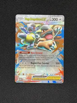 Pokemon TCG MEGA KANGASKHAN EX 104/132 Mega Evolution Double Rare - Image 1