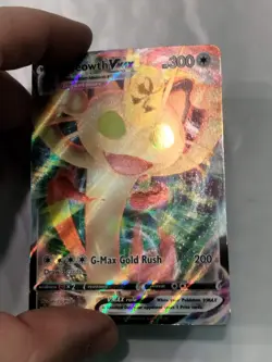 Meowth VMAX SWSH005 Pokemon TCG Sword & Shield Promos Black Star Promo Holo [NM] - Image 2