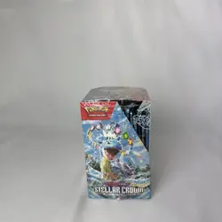 Pokemon Scarlet & Violet Stellar Crown TCG Full Sealed Box (18 packs) Brand New - Image 3