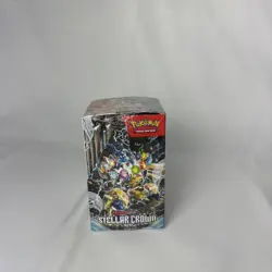 Pokemon Scarlet & Violet Stellar Crown TCG Full Sealed Box (18 packs) Brand New - Image 5