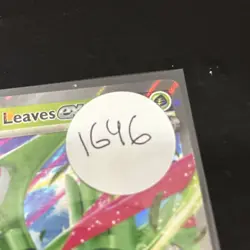 Iron Leaves ex 025/162 Temporal Forces Pokemon TCG Ultra Rare - Image 3