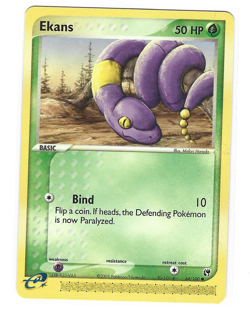 Pokemon TCG Sandstorm #64/100 Ekans LP - Image 1