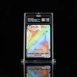 Pikachu VMAX Pokemon Vivid Voltage #188/185 Rainbow Secret Rare TAG 10 GEM MINT - Image 1