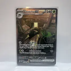 Sinistcha ex 210/167 Sv06: Twilight Masquerade Holo Pokemon Art Rare Near Mint - Image 1