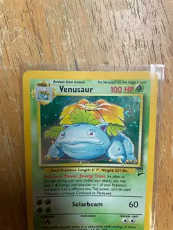 Venusaur 018/130 Base Set 2 Holo Swirl Unlimited Pokemon TCG 1999-2000 WOTC - Image 4