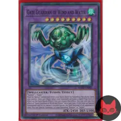 Yugioh Gate Guardian of Wind and Water MAZE-EN005 Super Rare 1st Edition NM - Image 1