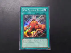 Yugioh - Wild Nature's Release IOC-033 Super Rare 1st Edition - Image 1
