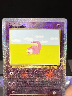 Pokemon Card Slowpoke 93/110 Reverse Holo Legendary Collection Set WOTC LP - Image 2