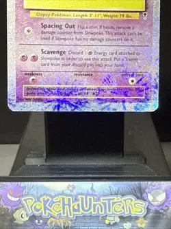 Pokemon Card Slowpoke 93/110 Reverse Holo Legendary Collection Set WOTC LP - Image 3
