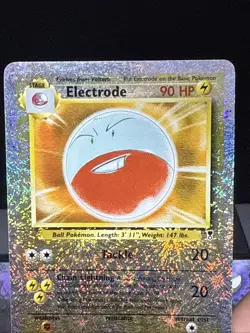 Pokemon Card Electrode 22/110 Legendary Collection Set Reverse Holo Rare LP - Image 2