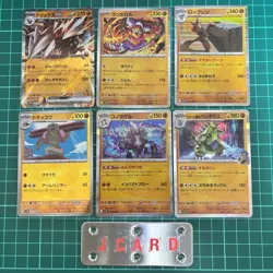 Pokemon Card Bulk Set of 6: Druddigon, Scyther, and Team Rocket's Tyranitar A120 - Image 1
