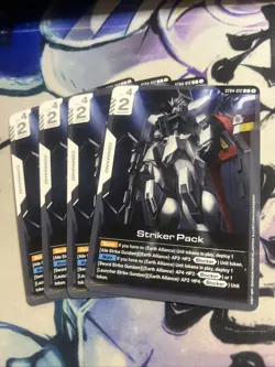 Striker Pack - ST04-012 NM - Gundam TCG Card Game Playset Of 4 - Image 1