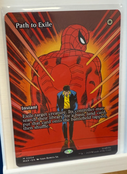 MTG Marvel Spider-Man - Path To Exile Mythic 0004 Borderless Full Art Card - Image 1