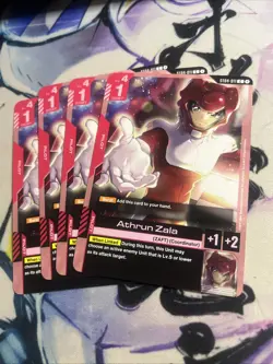 Athrun Zala - ST04-011 NM - Gundam TCG Card Game Playset Of 4 - Image 1