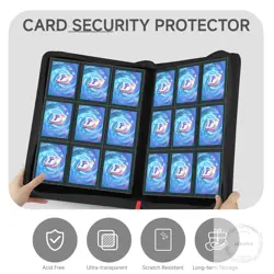 9 Pocket Card Binder,360 Pockets Trading Card Binder,Double Sided Pocket Collect - Image 3