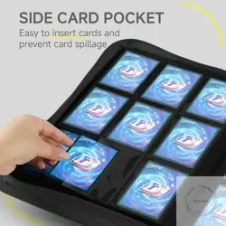 9 Pocket Card Binder,360 Pockets Trading Card Binder,Double Sided Pocket Collect - Image 4