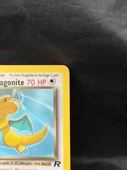 Dark Dragonite Team Rocket 22/82 Non-Holo Rare Card Pokemon - Image 2