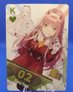 Zero Two 02 MSN02-SR05 SR More Girl's Goddess Story Waifu Card Anime Karte - Image 1