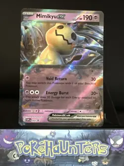 Pokemon Card Mimikyu EX SVP EN 004 STANDARD SIZE Black Star Promo NM - Image 1