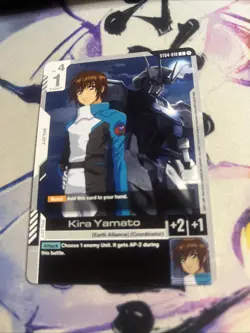 Kira Yamato - ST04-010 NM - Gundam TCG Card Game - Image 1