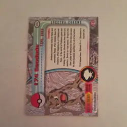 SPECTRA Geodude #74 Topps Chrome 2000 Series 1 T.V Holo Pokemon Card TCG - Image 2