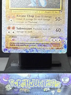 Pokemon Card Machoke 51/110 Legendary Collection Set Reverse Holo Light Play - Image 3