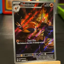 Fletchinder 199/193 - Scarlet & violet: Paldea Evolved - Pokemon card - rare - Image 3