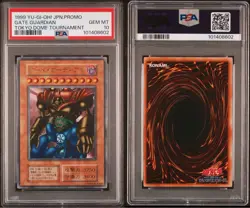 YuGiOh Gate Guardian Promo Tokyo Dome 1999 PSA10 Ultra Rare Card Collectible - Image 5