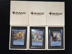 Stainless Token Complete Set Sephiroth Clue Tresure Final Fantasy MTG official - Image 1