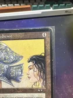 MTG Helm of Obedience, Heavy Play, English Alliances - Image 3