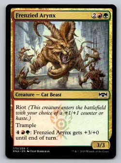 MTG frenzied Arynx 173/259 Regular - Image 1