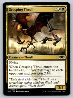 MTG Gasping Thrull 177/259 Regular - Image 1