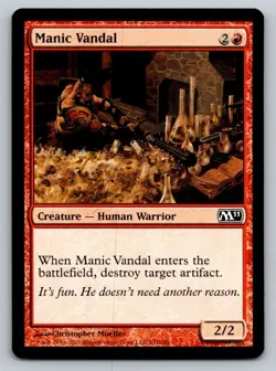 MTG Manic Vandal (M11) Regular - Image 1