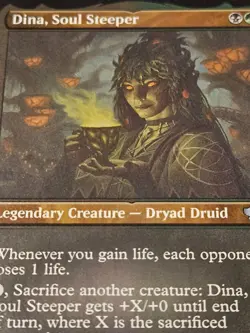 Dina, Soul Steeper FOIL Etched March of the Machine: Multiverse MTG Magic - Image 2