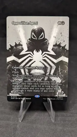 Opposition Agent (Borderless) - MTG Magic Marvel's Spiderman - Crimped - Image 1