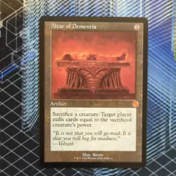Altar of Dementia NM The Brothers' War: Retro Frame MTG - Image 1