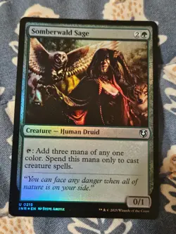 Somberwald Sage FOIL Innistrad Remastered Magic MTG - Image 2