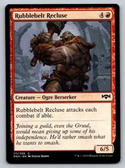 MTG Rubblebelt Recluse 111/259 Regular - Image 1