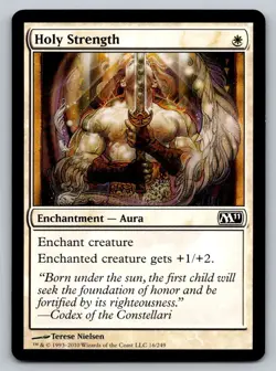 MTG Holy Strength Core Set 2011 (M11) Regular - Image 1
