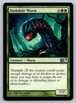 MTG Duskdale Wurm Core Set 2011 (M11) Regular - Image 1
