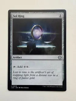 Sol Ring MTG Magic the Gathering Card NM Near Mint LCC - Image 1