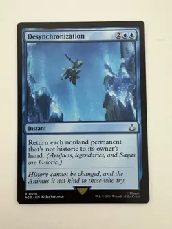 Desynchronization MTG Magic the Gathering Card NM Near Mint ACR - Image 1