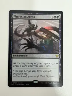 Phyrexian Arena Foil Promo Bundle MTG Magic the Gathering Card NM Near Mint FDN - Image 1