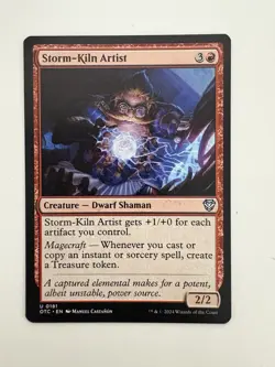 Storm-Kiln Artist MTG Magic the Gathering Card NM Near Mint OTC - Image 1