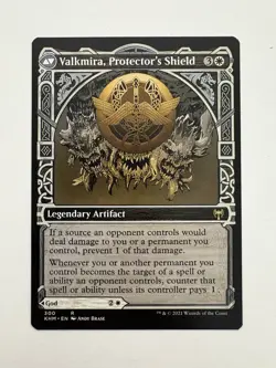 Reidane God of the Worthy/Valkmira Protector’s Shield Showcase MTG Magic NM KHM - Image 2